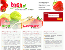 Tablet Screenshot of kupu.pl